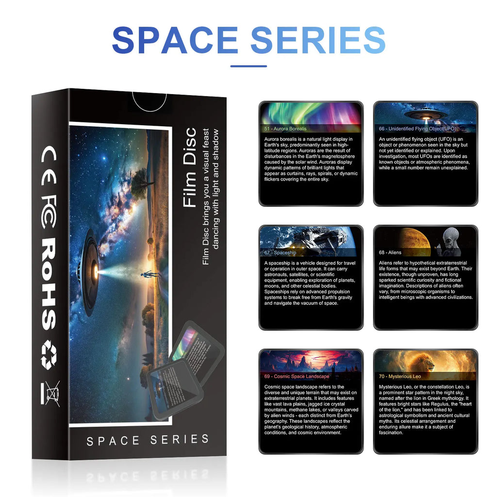 Nova Glow Space™ Expansion Disc Set (6-Pack Cosmic Collection)