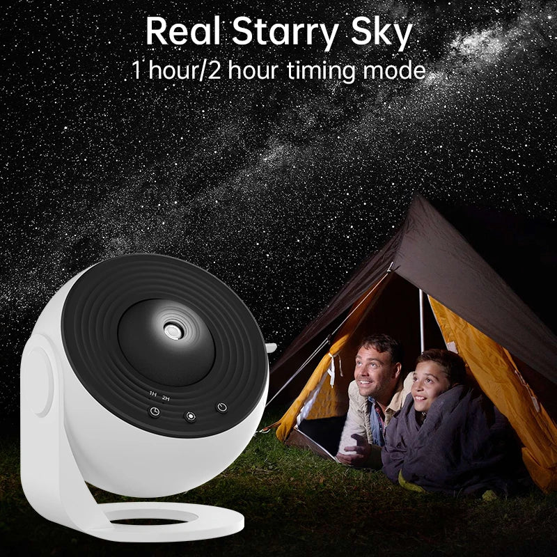 Nova Glow Space™ HD Galaxy Projector (12-in-1 Planetarium — Basic Version BL-DQY02)