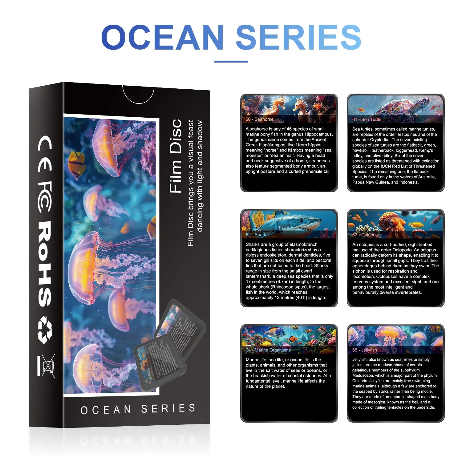 Nova Glow Space™ Expansion Disc Set (6-Pack Cosmic Collection)